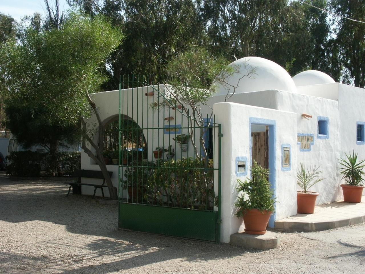 Camping Albergue Tau Hotell San José Eksteriør bilde